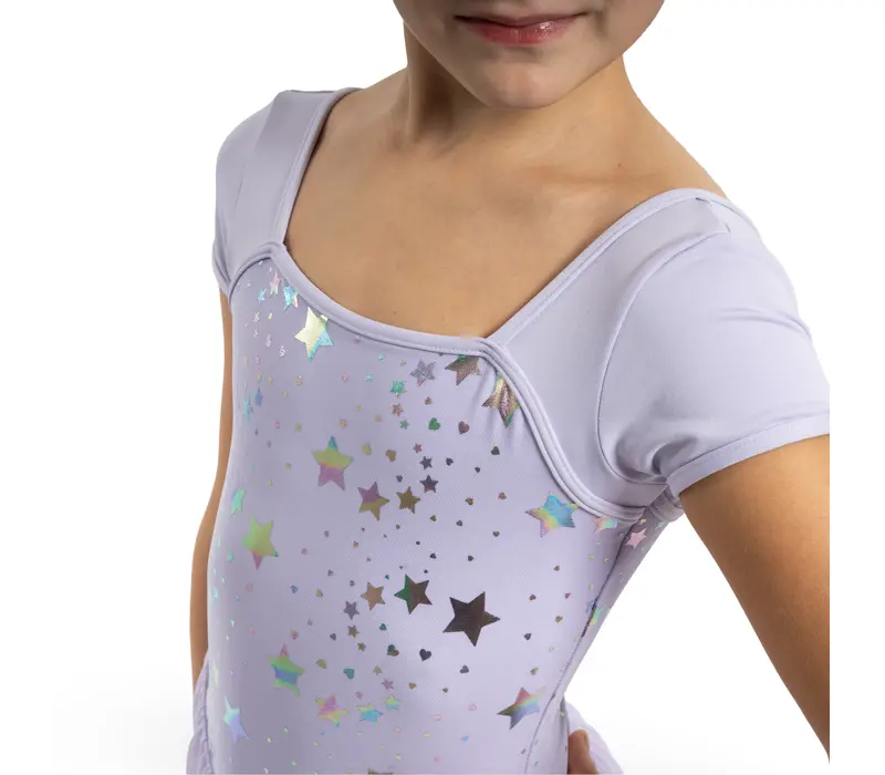 Capezio Star Struck, Trikot mit Röckchen  - Violett lavender Capezio