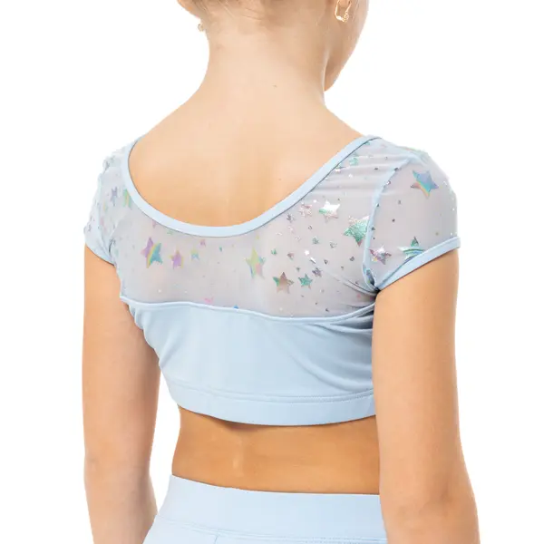 Capezio Star Cosmic Top, Crop-Top für Mädchen