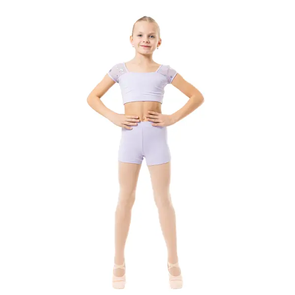 Capezio Star Cosmic Top, Crop-Top für Mädchen