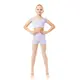 Capezio Star Cosmic Top, Crop-Top für Mädchen