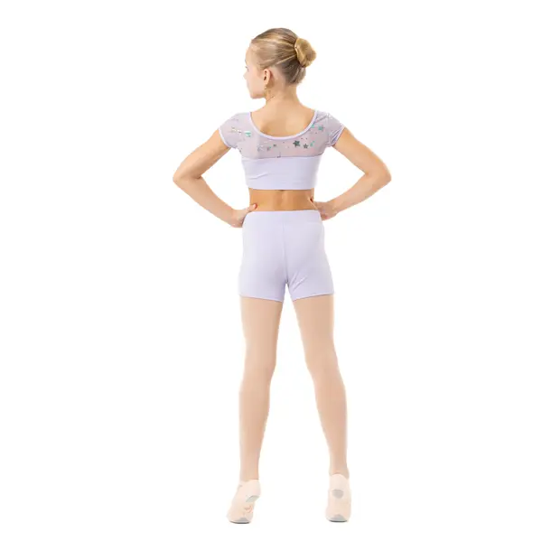 Capezio Star Cosmic Top, Crop-Top für Mädchen