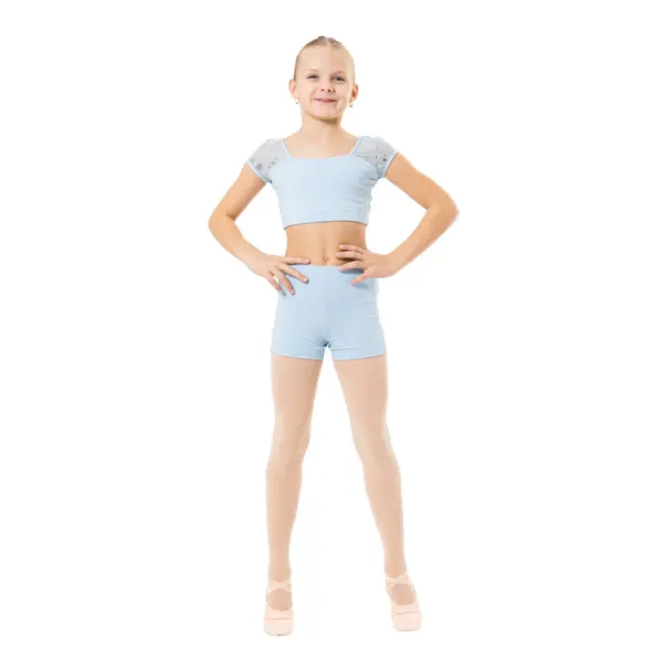 Capezio Star Cosmic Top, Crop-Top für Mädchen