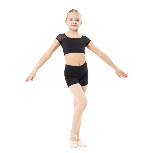 Capezio Star Cosmic Top, Crop-Top für Mädchen