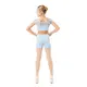 Capezio Star Cosmic Top, Crop-Top für Mädchen