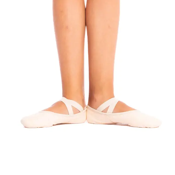 Capezio Stella, Kinder Ballettschläppchen aus Leinen