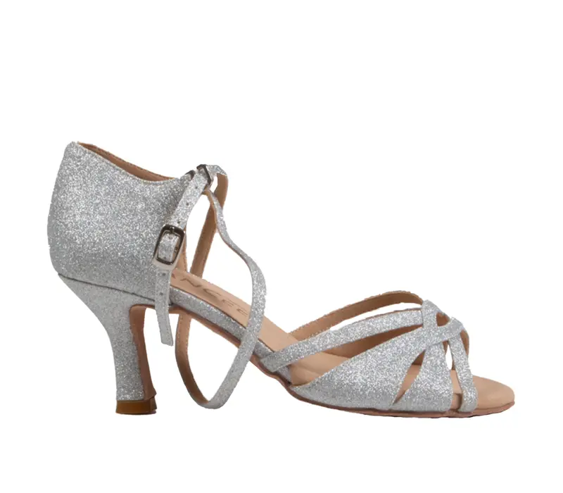 Dancee Kate, Damen-Latein-Tanzschuhe - Silber glitter