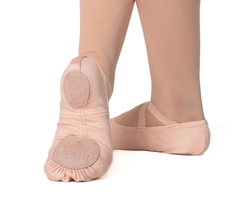 Dansez Vous Vanie L, elastische Ballettschläppchen - Rosa-Pink