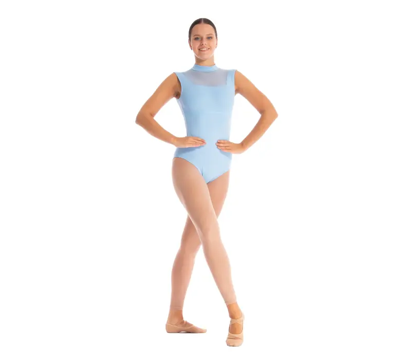 Dansez Vous Olga, Damen-Balletttrikot - Denim Blue