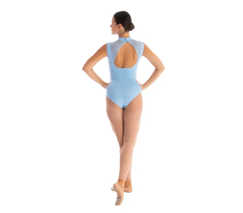 Dansez Vous Olga, Damen-Balletttrikot - Denim Blue