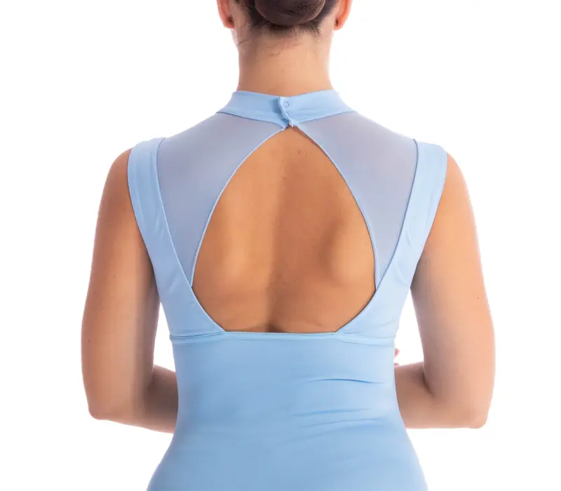 Dansez Vous Olga, Damen-Balletttrikot - Denim Blue