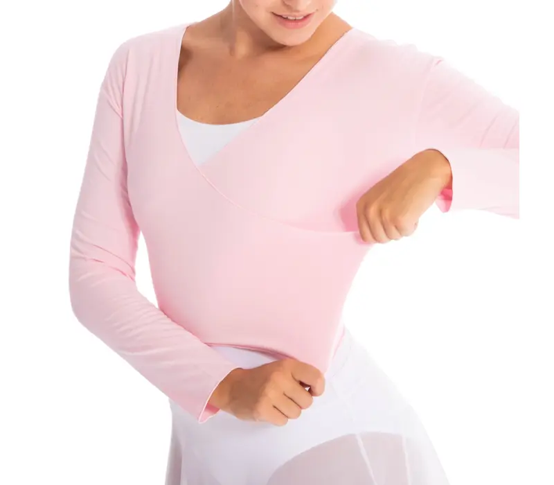 Warmy, Damen-Oberteil zum Aufwärmen - Rosa - light pink