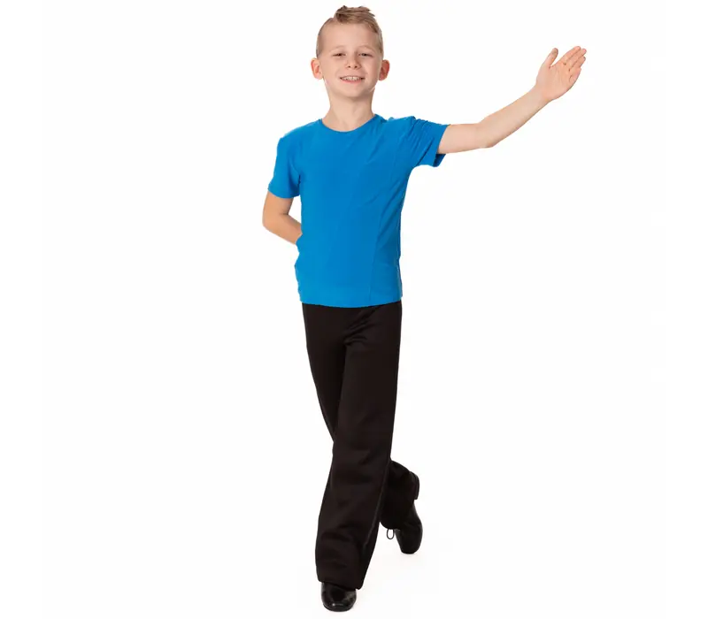 Jungen-T-Shirt für Standardtanz Basic - Braun - chocolate