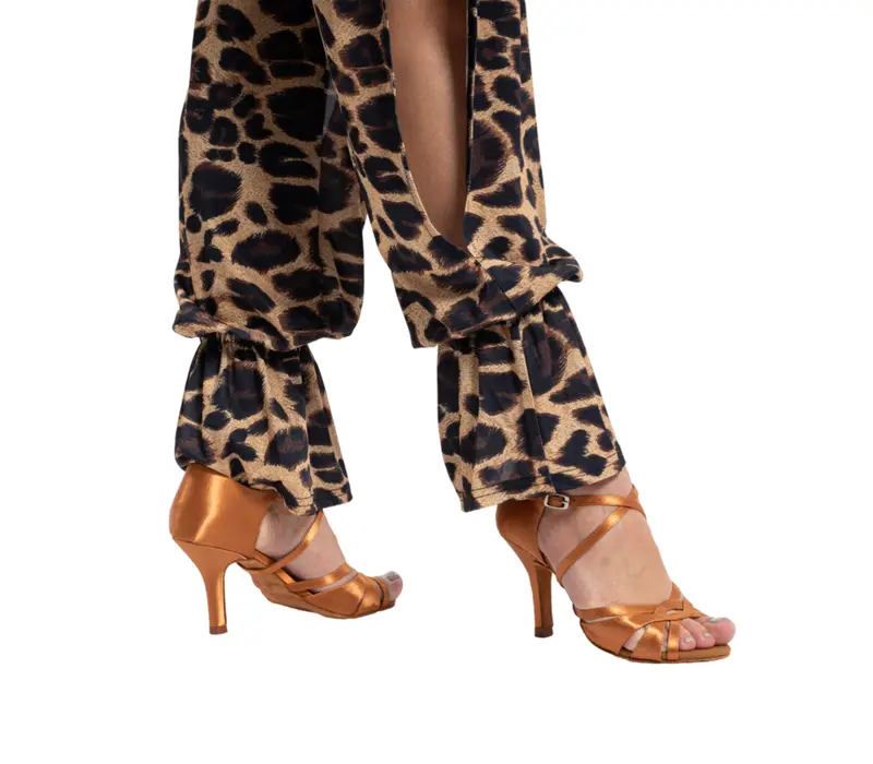 Jana, Damen Trainingshose - Leopard