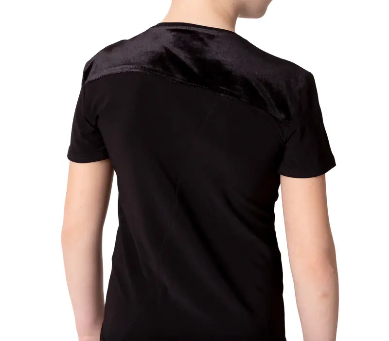 Jungen-T-Shirt für Standardtanz Basic - Braun - chocolate