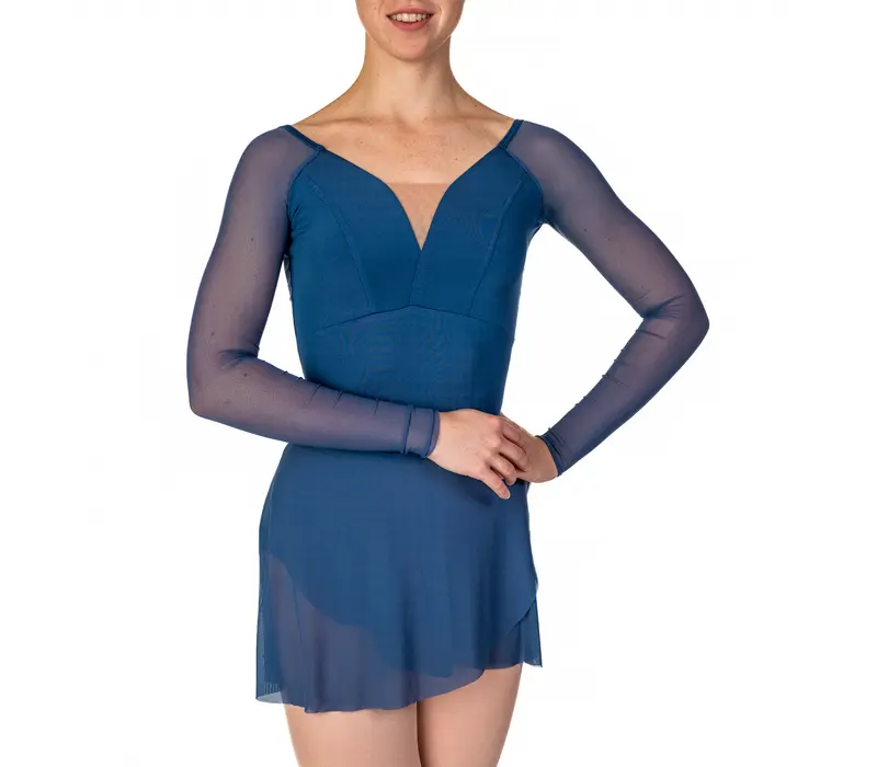 Danica, Damen-Ballettrikot - Jeansblau GP