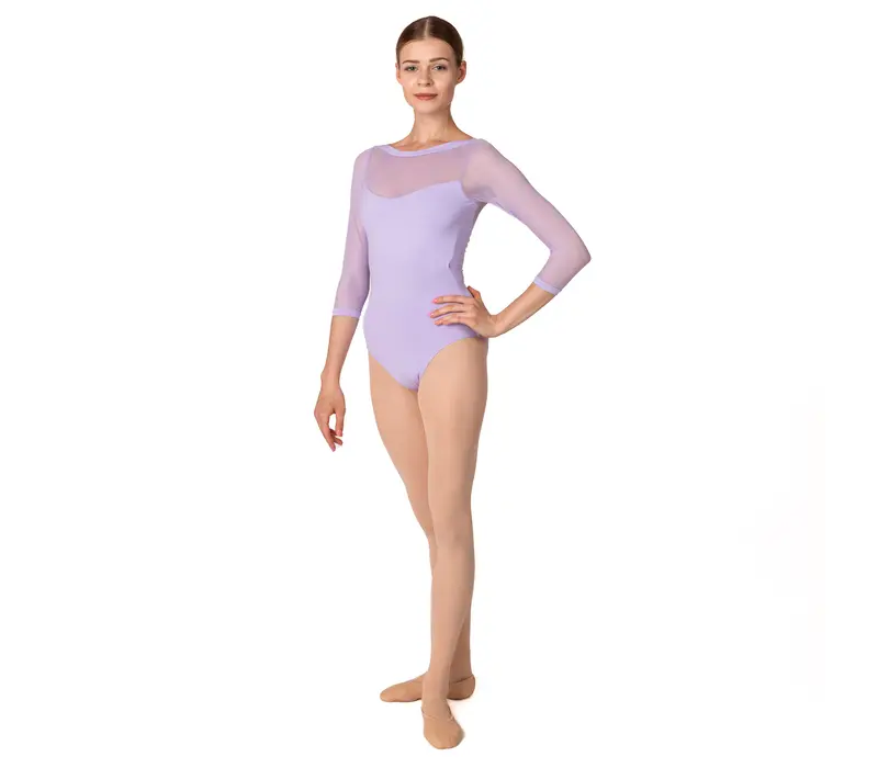 Bloch Kate L6016, baletný dres - Fialová - lavender