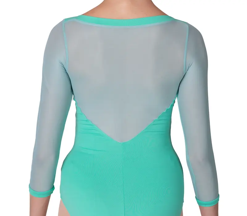 Bloch Kate L6016, baletný dres - Zelená - mint