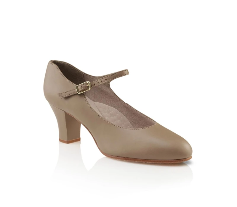 Capezio Student Footlight 2", charakterky - Hnedá tan Capezio