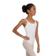 Capezio Double Strap Camisole Leotard CC123, Ballett-Trikot - Biela