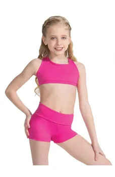 Capezio Foldover Boyshort, Tanzshorts für Kinder