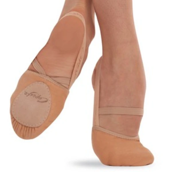 Capezio Hanami PIROUETTE, elastische Halbsohlen-Ballettschuhe für Herren