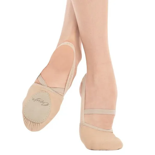 Capezio Hanami PIROUETTE, elastische Halbsohlen-Ballettschuhe für Herren