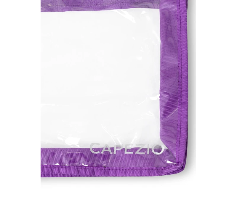 Capezio, Kleidungschutzhülle mit farbigem Saum - Lila - purple