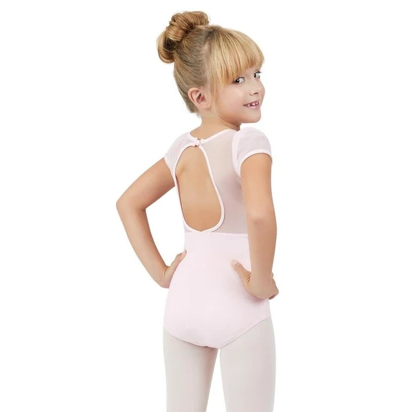 Capezio puff sleeve keyhole back leotards, Ballett-Trikot