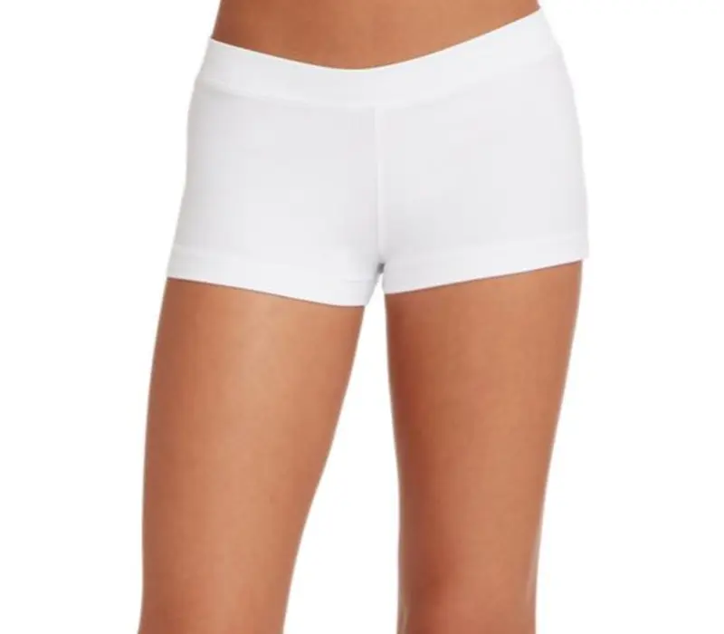 Capezio Boy Cut Low Rise short, Shorts - Weiss