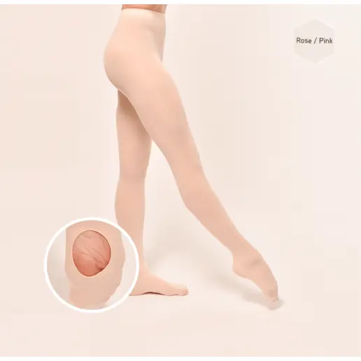 Dansez Vous P101, Ballettstrumpfhose mit Ballenloch für Kinder